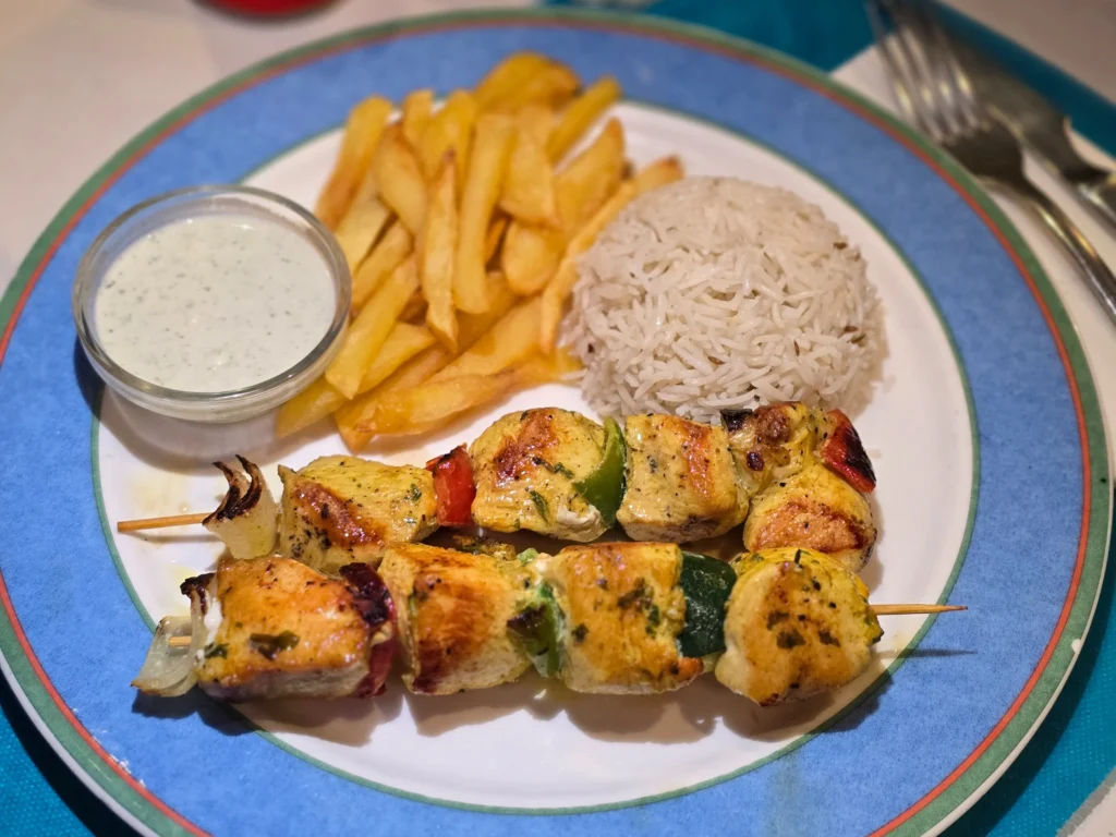 Brochetas de Pollo