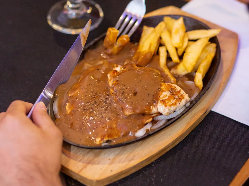 Chicken Pepper Steak